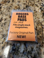 Vintage Rogers Mag Base Pad Fit 1911 Single Stack Mag, No Hole, OLD-BUT-NEW  picture
