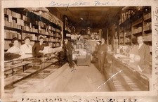 c1910 Interior Book Store Texarkana Ark Texas TX AR RPPC Photo Postcard COPY picture
