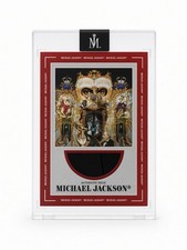 Michael Jackson Keepsake Spotlight Album Relic Dangerous #18 07/91 Encased picture