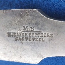 Vintage Moulson Brothers Chisel Cast Steel  picture