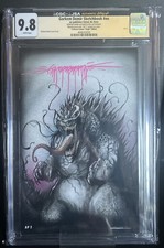 Gorkem Demir Sketchbook CGC 9.8 JSA - Godzilla - Signed - Cerberus Virgin - AP 2 picture