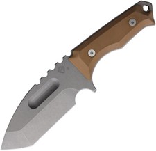 Medford Emperor Coyote Brown G10 S35VN Fixed Blade Knife w/ Sheath 050STQ09KC picture