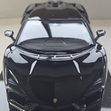 MR Collection Models 1:18 Lamborghini Revuelto Gloss Black w/ Display Case picture