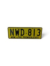 NSW Australia license plate New South Wales Tag picture