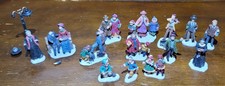 12 PC Grandeur Noel 2003 Victorian Village People Figures Replacements - READ picture