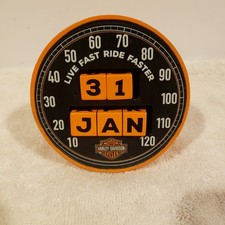 Harley Davidson Perpetual Calendar Speedometer Style from Hallmark 2015 picture