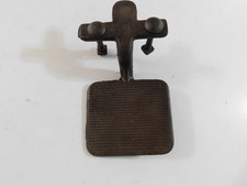 VINTAGE RARE CAST IRON BUGGY OR WAGON STEP WITH ORIGINAL HARDWARE NO DAMAGE picture