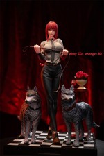PolarBear Studio 1/4 Chainsaw Man Makima Statue Painted Figure 42cm Collectible picture