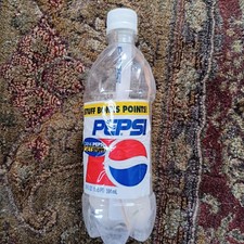 Vintage Drink Pepsi Get Stuff Promotional Plastic 20oz Bottle picture