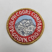 Adolph Coors Company Golden Colorado Vintage Patch picture