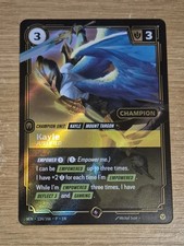 1x FOIL KAYLE JUSTIFIED - Vendetta Riftbound SKIRMISH CHAMPION picture
