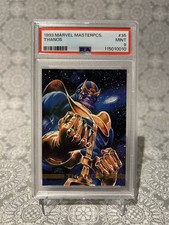 1993 Marvel Masterpieces PSA 9 Thanos 35  picture