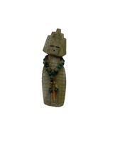 Authentic Vintage Zuni Corn Maiden Fetish Carving by Master Artist Colvin Peina picture