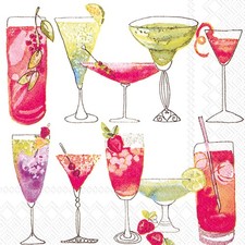Ideal Home Range 20 Count Sweet White Paper Cocktail 5