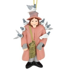 Tree Buddees NYC Central Park Bird Pigeon Lady Christmas Movie Ornament Birds picture
