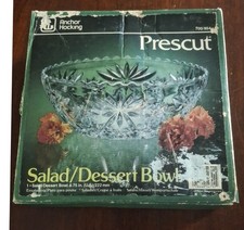 Vintage Anchor Hocking EAPC 8.75 in Salad/Dessert Bowl in Box picture