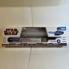 WII STAR WARS LIGHTUP ANAKIN LIGHTSABER NEW IN BOX RARE picture