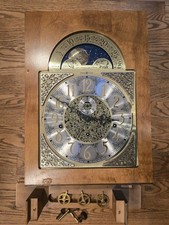Howard Miller 610-701 Grandfather Clock Kieninger M 11 Movement 116cm Dial Rare picture