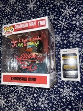 Signed Funko Pop CHAINSAW MAN 1768 SIGNED/Ryan Colt Levy JSA AUTHENTICATED Anime picture
