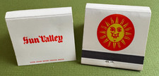 Pair of Sun Valley, Idaho Matchbooks; New, Nice, Unstruck, 30-Stick ++++ picture
