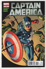 Captain America #11 (Jul 2012, Marvel) Ed Brubaker, Patch Zircher Q picture