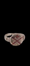 Antique Ww2 Era Central European Unique Europe 1940s Handmade Ring picture