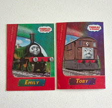 Thomas & Friends Steam Engine Trading Cards Emily & Toby Lot of 2 2008 picture