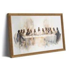 Fantasy Artists The Last Supper Christian Wall Art – Sacred Biblical Scene picture