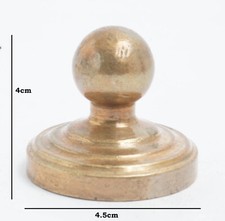 Vintage Brass Paperweight – Collectible Desk Accessory to Keep Papers Organized picture