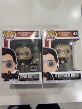 Funko Pop Stephen King w/Molly #53 FYE Exclusive & Stephen King # 43 picture