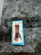 DIE CAST MINATURE TWIN TOWERS PENCIL SHARPENER NEW picture