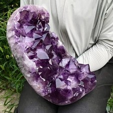 17.72LB Natural Amethyst cluster quartz cluster crystal mineral specimen Healing picture