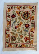 Uzbek Handmade Silk Suzani, New, Shipped from USA picture