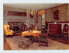 Postcard Flock Room Henry Francis Du Pont Winterthur Museum Winterthur DE USA picture