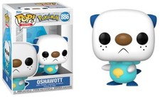 BOX DAMAGED Funko Pop Games: Pokemon - Oshawott Vinyl Figure #886 #62268 picture