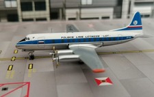 LOT Polish Vickers Viscount SP-LVC 1/400 by Aeroclassics. BRAND NEW picture