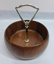 Vintage Lebanon Supply Co Solid American Walnut Bowl 5” picture