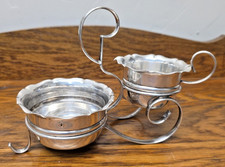 Antique VTG Cheltenham and Company Sheffield England Silverplate Condiment Set picture