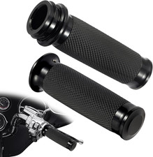 Electronic Throttle Hand Grips, 1inch Handlebar Grips Fit for Harley Touring Roa picture