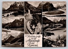 Vintage Real Photo Postcard Alpenstrasse Ramsau Berchtesgaden Alps Germany picture
