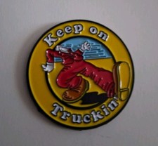 Keep on Truckin' Lapel Pin Doo-Dah Man Grateful Dead Icon Style  picture