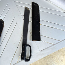 Vintage Blackie Collin’s Machete w/ Sheath D-handle picture