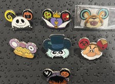 2024 Disneyland Hidden Mickey Ear Hat Pin Set. Complete With Chasers picture