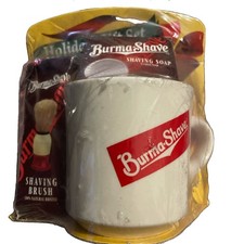 Burma-Shave Mug Set New In Packaging NOS Vintage picture