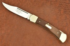 HARTKOPF SOLINGEN GERMANY SMOOTH WOOD PREMIUM LONG PULL LOCKBACK KNIFE (32430) picture