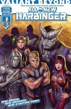 Valiant Beyond: All-New Harbinger #1A VF/NM; Valiant | New Origin 1st Print Alie picture