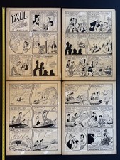 Tall Tales GOLDEN AGE Original Comic Art Seven Seas Frank Little Pre-Code 1940s picture