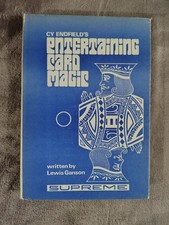 Cy Endfield's Entertaining Card Magic By Lewis Ganson - Hardcover Supreme Book picture