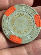 Vintage Onslow $1 Hotel Reno Nevada Casino Gaming Chip picture