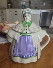 Shawnee Granny Ann Teapot With Light Purple Apron. Mid Century, 40's ? Adorable picture